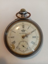 Montre à gousset Le Royal, Métal, Ancienne Numérotée.