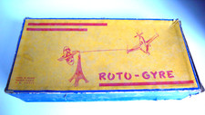 JEU ANCIEN  "ROTO-GYRE"  E.B. PARIS AVION SUR TOUR EIFFEL  MÉCANISME GYROSCOPE