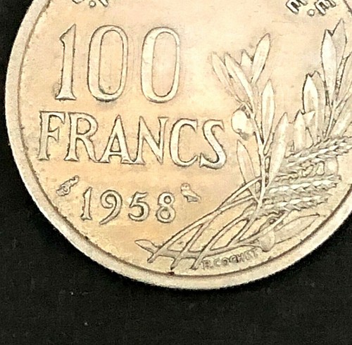 100 francs cochet 1958 - 100,