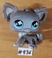 Figurine LITTLEST PETSHOP : CHIEN PAPILLON CHIHUAHUA #836 (dog)