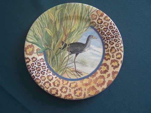 Assiette gien savane - gien, poule