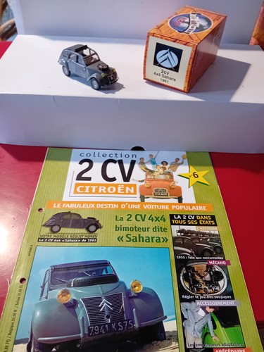 Citroën 2cv 4x4 sahara - 1/43,