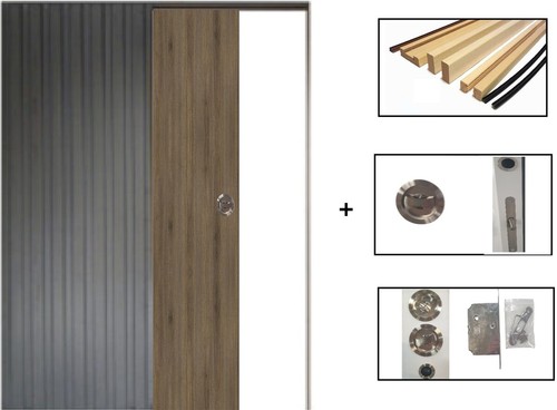 Porte coulissante urban walnut - urban,