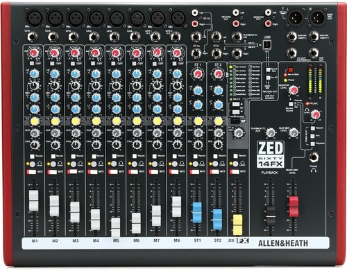 Allen heath zed60 14fx - allen,