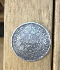 France PIECE 5 Francs Hercule 1873 A  Paris Argent Silver TTB