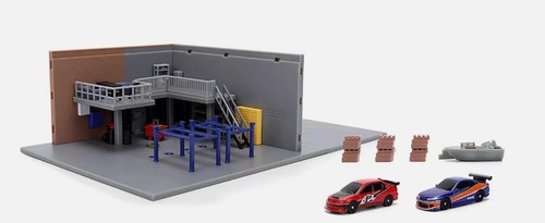 Jada toys diorama - toys,, garage