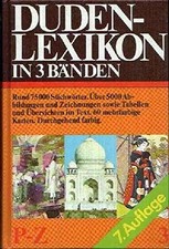 Duden-Lexikon in 3 Bänden -