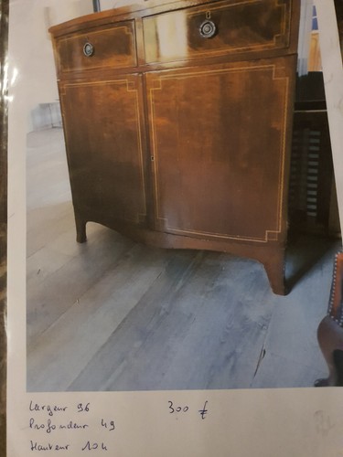 Meuble hauteur appui - à, d'appui
