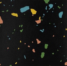 Dalle PVC Adhesive Sol Effet Marbre Noir 30x30CM Lino Sol Adhesif Pour Cuisin...