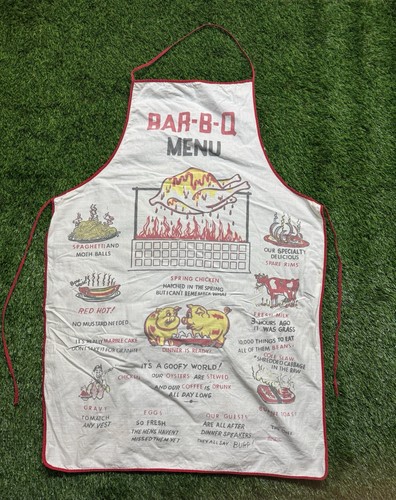 Vintage 1950s bar menu - vintage,