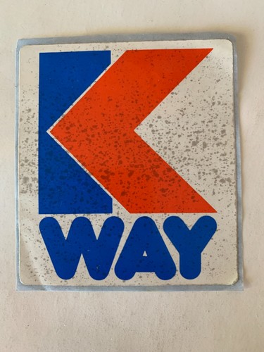 Sticker vintage kway - sticker,