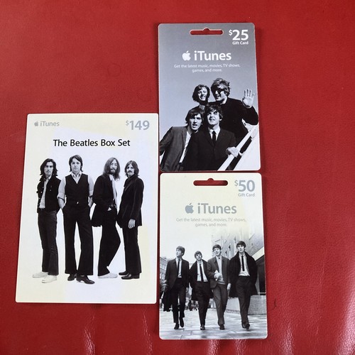 Beatles itunes gift card - beatles,