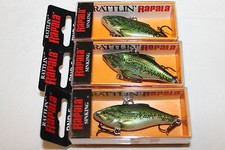 3 X RAPALA RATTLIN-BB-BABY