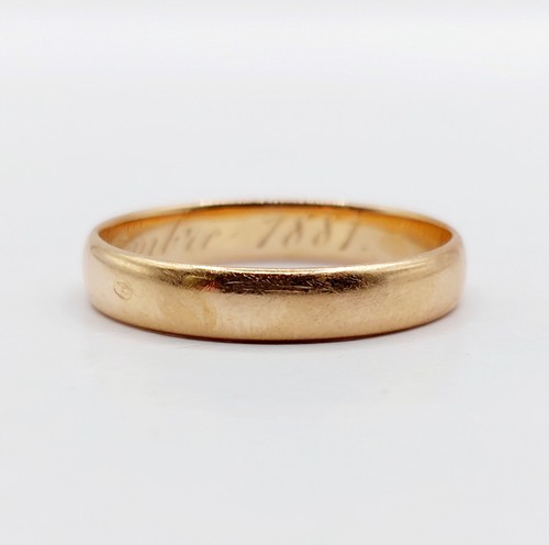 Bague alliance antique rose - antique,