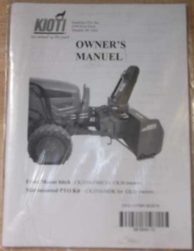 Manuel opération et - manuel, d'opération