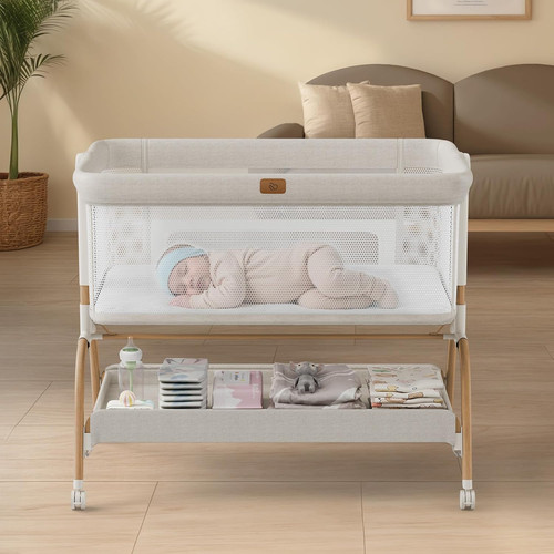 Baby bassinet bedside crib - baby,