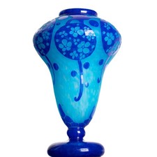 Lumineux Vase au Décor