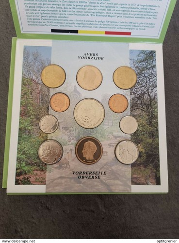 Coffret francs belgique 1993 - francs,
