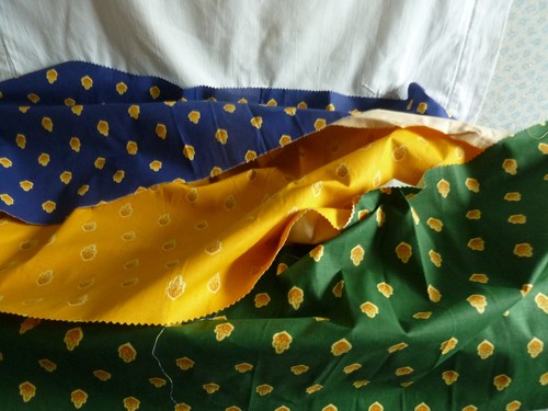 Lot coupons coton - coupons,