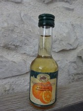 Mignonnette bouteille Punch planteur  au rhum agricole 3 cl non ouverte