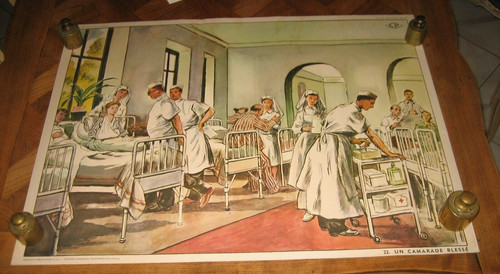 Ancienne affiche scolaire - ancienne,