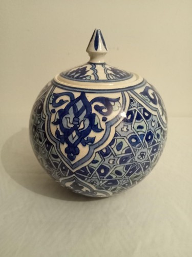 Pot turque porcelaine - pot, en