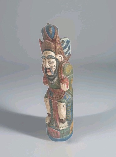 Statue bois massif bali - ,