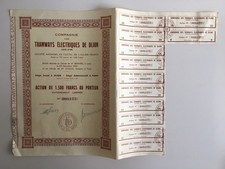 Action Compagnie des TRAMWAYS
