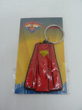 ANCIENNE FIGURINE PVC PLASTIQUE DC COMICS CAPE DE SUPERMAN PORTE CLES