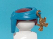 PLAYMOBIL FOULARD PIRATE ORNÉ PIRATES CORSAIRE BOUCANIER BATEAU ÎLE