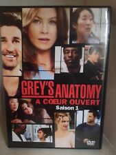 SERIE TV DVD Greys Anatomy SAISON 1 GREY'S ANATOMY