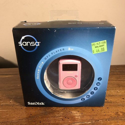 Sandisk sansa clip 2gb mp3 - sandisk,