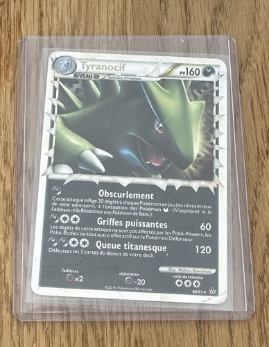 Carte pokemon tyranocif prime - tyranocif,