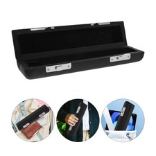  Boîte de flûte Piccolo Étui de rangement Piccolo en cuir Boîte de rangement