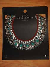 ZARA Collier plastron perles