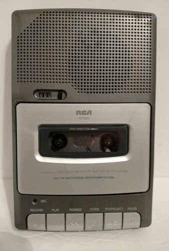 Rca personal portable recorder - rca,