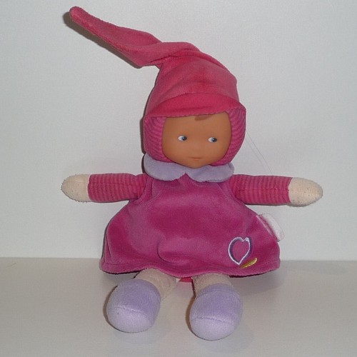 Doudou poupée corolle - poupée,