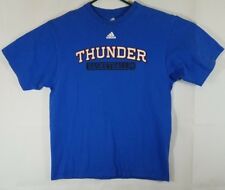 Adidas Ultimate Tee NBA Oklahoma City Thunder Basketball Shirt - Size Medium