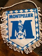 Petit Fanion pennant wimpel  * PSC  MONTPELLIER MHSC * FRANCE