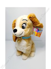 Peluche/Doudou Grand Chien Beige La Belle Et Le Clochard 41cm  -  Disney Nicotoy