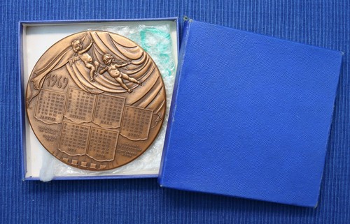 Médaille bronze monnaie - médaille,