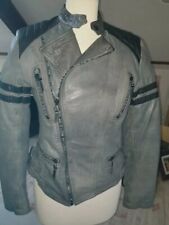 jean paul gaultier blouson cuir t 38.40 (etiquette 42 mais taille petit)