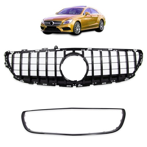 Calandre look amg - gt, noir