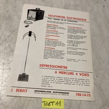 Benoit tachymétre - j,