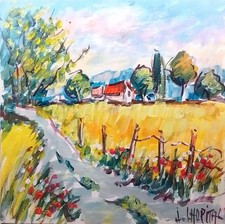 acrylique sur toile originale