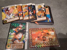 Dragon Ball Z Carddass Hondan reg set sorti de white box part 25+2 doubles prism