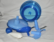 TUPPERWARE - QUICK CHEF BLEU - HACHOIR BATTEUR MANUEL