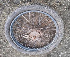 #  roue arriere 600  motobecane 100 B1V2  poney scout ag1 ag2