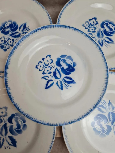 Lot assiettes plates - 10,