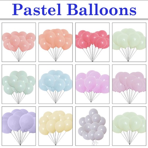 Ballons pastel latex 10 - latex, 10"